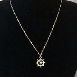 American Eagle-Anchor Necklace